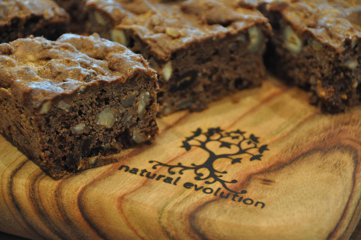 Choc Hazelnut Date Slice