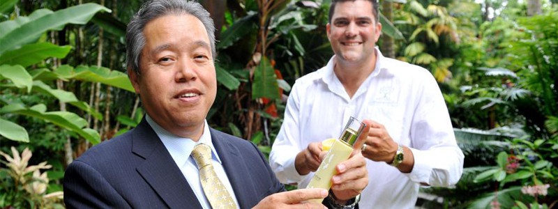 Far North couple launch line of banana extract-infused skincare products