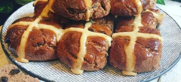 Hot Cross Buns - Natural Evolution All Purpose Gluten Free Dough Mix