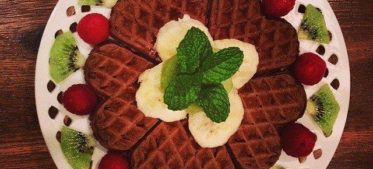 Easy Peasy Choc Waffles - PALEO