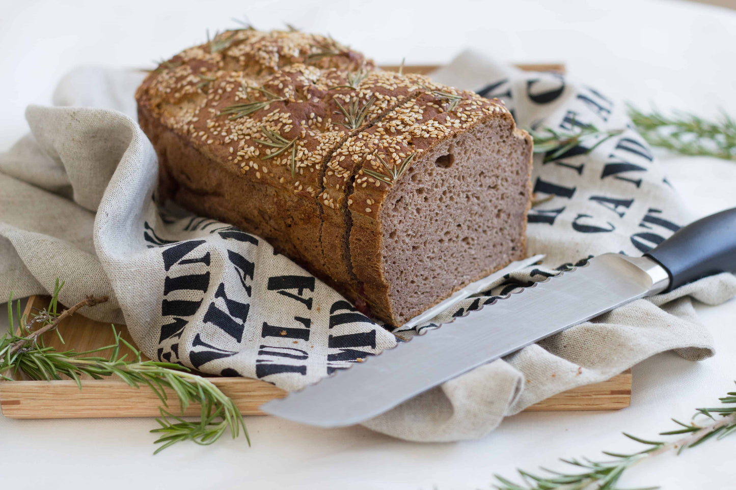 Paleo Rosemary Bread