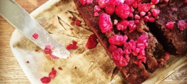 Raspberry Butter Cake