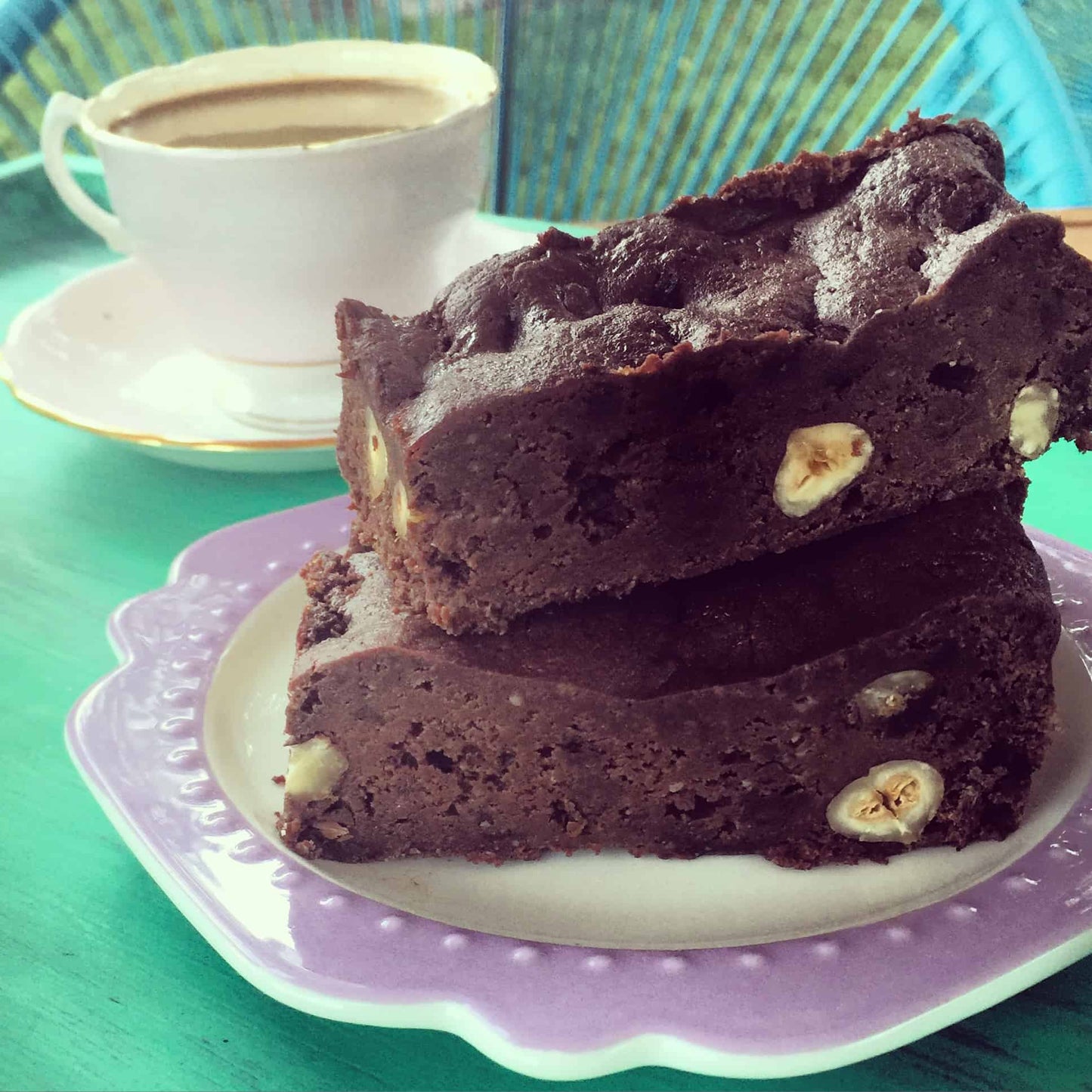 Hazelnut Brownie - gluten, grain, dairy & egg free!!