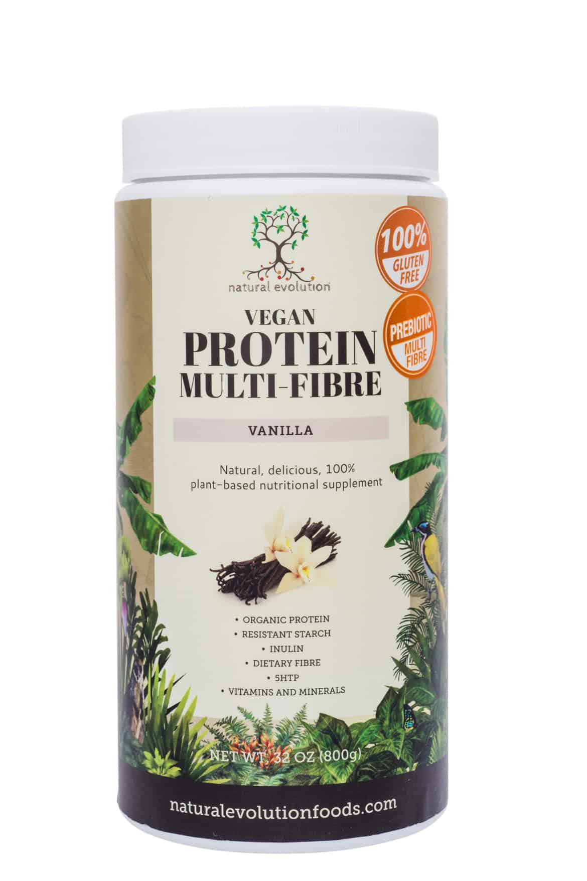 Organic Vegan Protein Powder Natural Evolution Foods best-vegan-protein-powder-beyondfit-mom